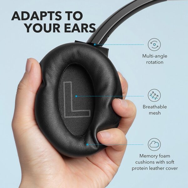 Buy Active Noise Cancelling Wireless Bluetooth Headphones Online - Image 8