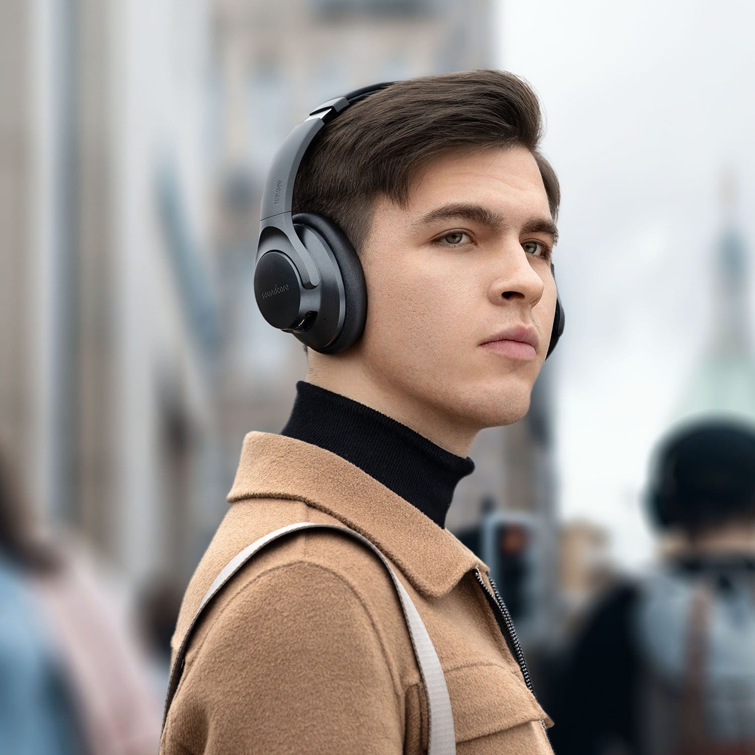 Active Noise Cancelling Wireless Bluetooth Headphones