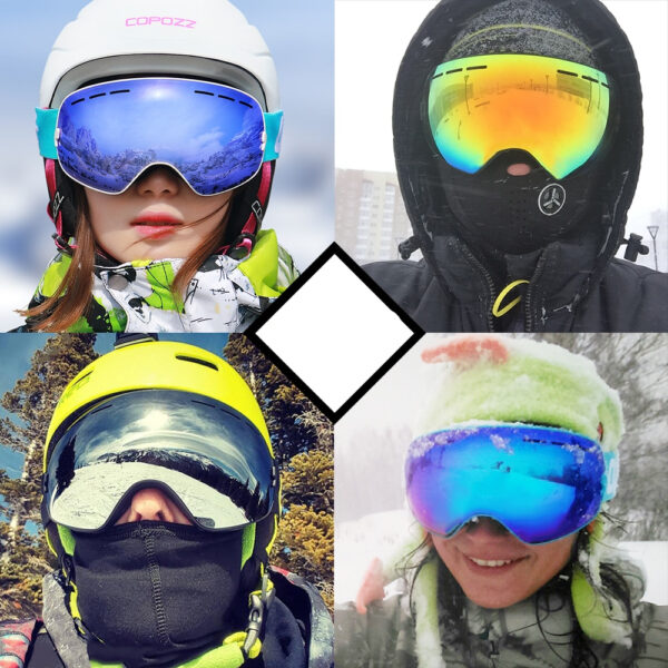 Buy Unisex Anti-Fog Ski Goggles Online - Image 6