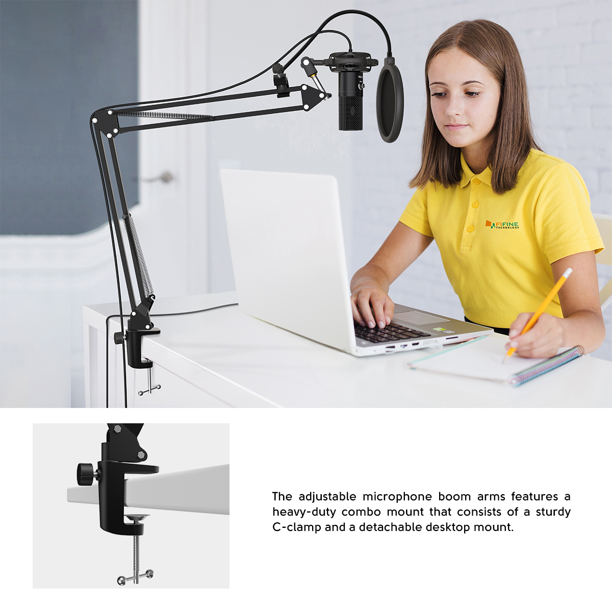 Studio USB Computer Microphone Kit